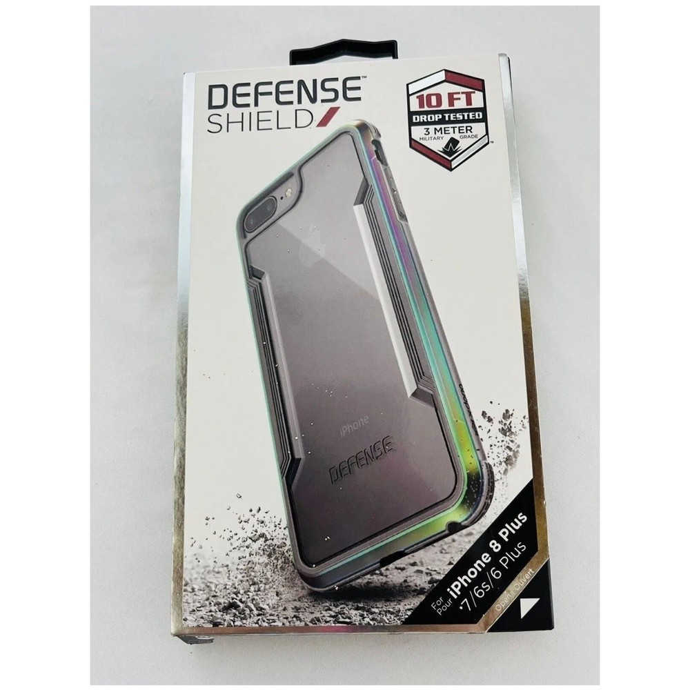 Raptic Shield Case Compatible with iPhone 8 Plus, 7 Plus, 6 Plus, Shock Absorbin
